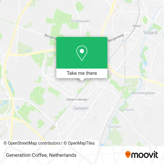 Generation Coffee map