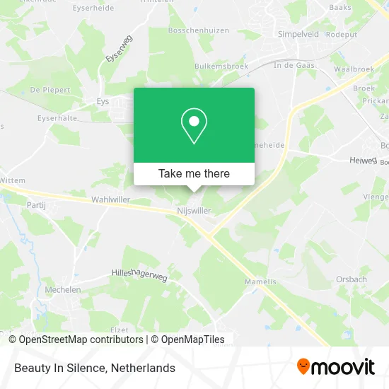 Beauty In Silence map