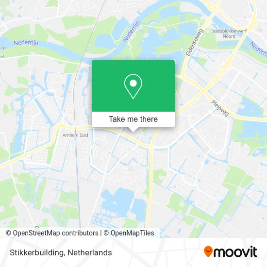 Stikkerbuilding map