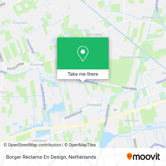 Borger Reclame En Design map
