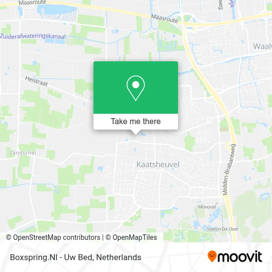 Boxspring.Nl - Uw Bed map