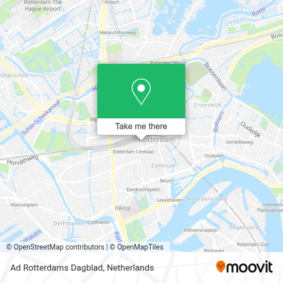 Ad Rotterdams Dagblad map