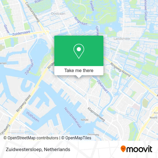 Zuidwestersloep map