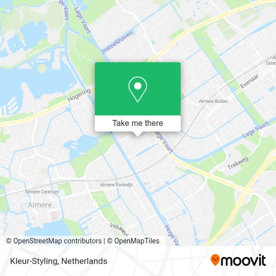 Kleur-Styling map