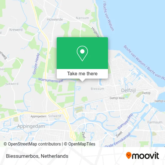 Biessumerbos map