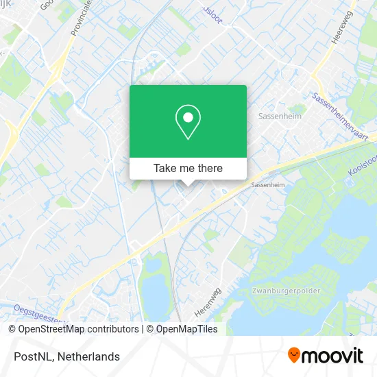 Postnl map
