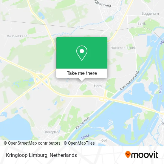 Kringloop Limburg map