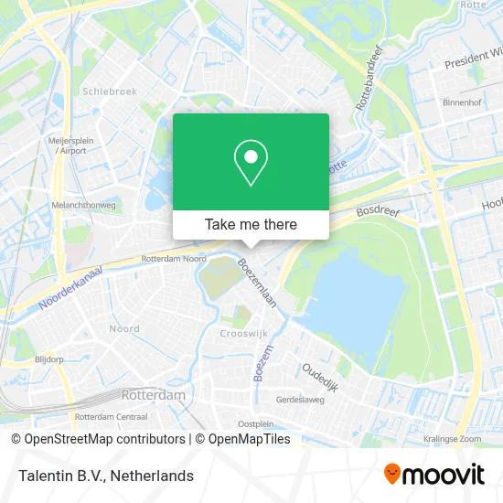 Talentin B.V. map