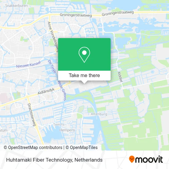 Huhtamaki Fiber Technology map