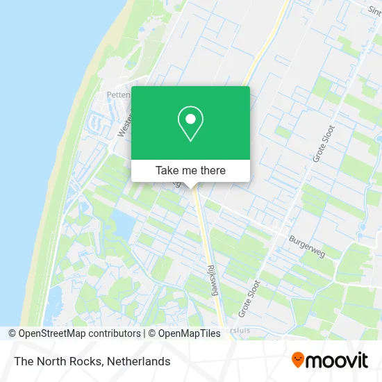 The North Rocks map