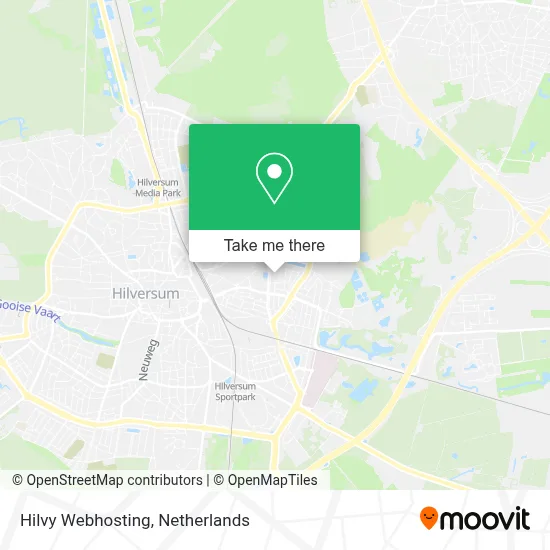 Hilvy Webhosting map