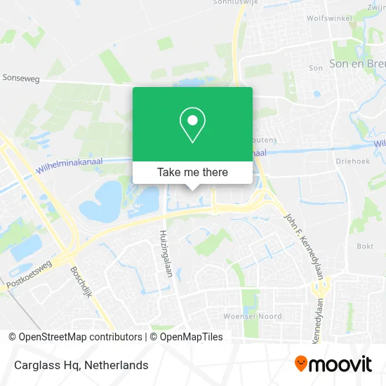 Carglass Hq map