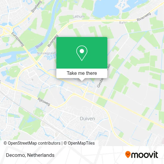 Decoma map