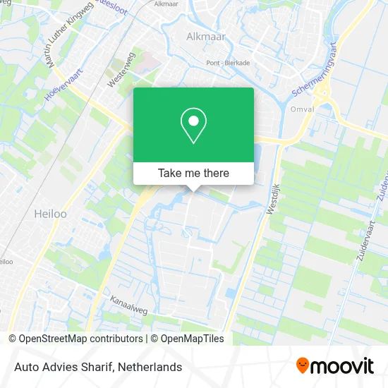 Auto Advies Sharif map