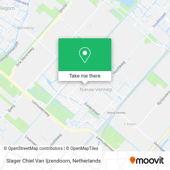 Slager Chiel Van Ijzendoorn map