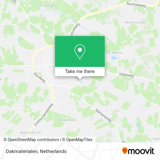 Dakmaterialen map