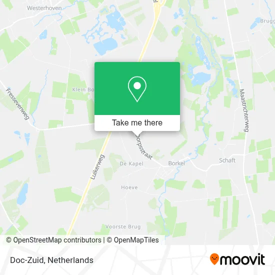 Doc-Zuid map
