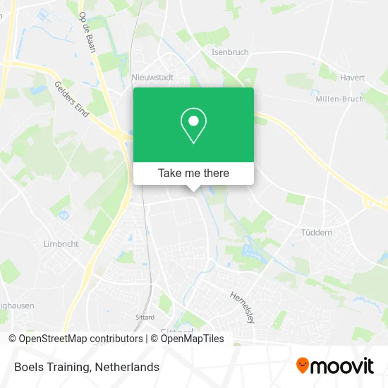 Boels Training map
