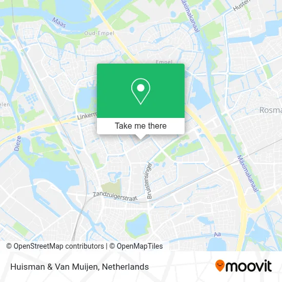 Huisman & Van Muijen map