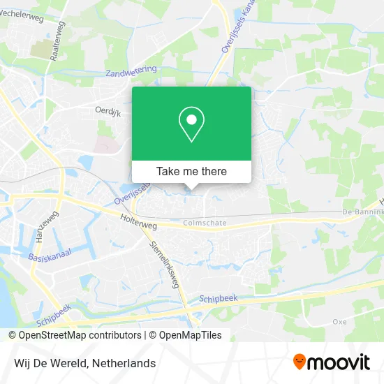 Wij De Wereld map