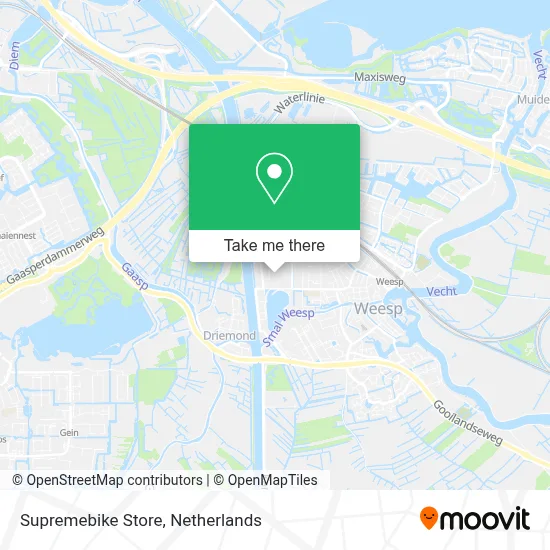 Supremebike Store map