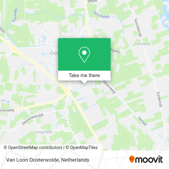 Van Loon Oosterwolde map