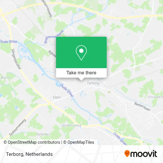 Terborg map