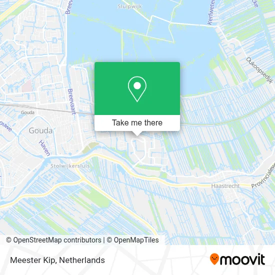 Meester Kip map