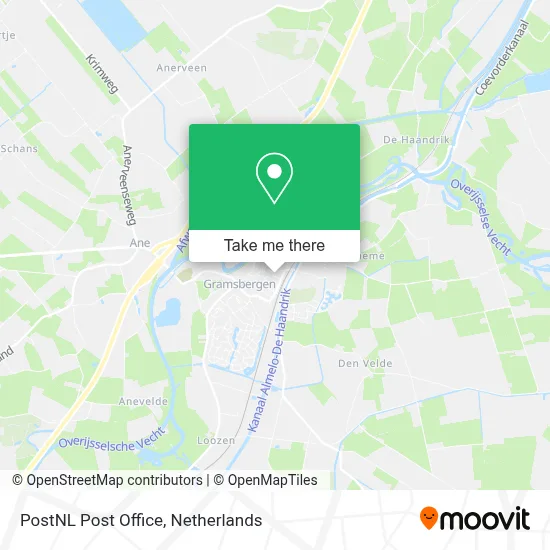 Postnl Postkantoor map