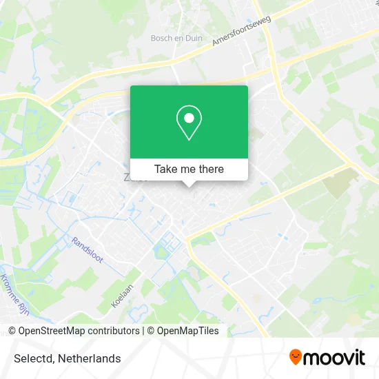 Selectd map