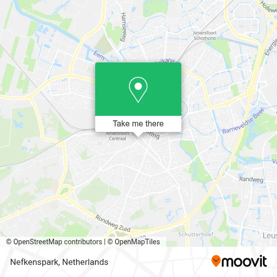 Nefkenspark map