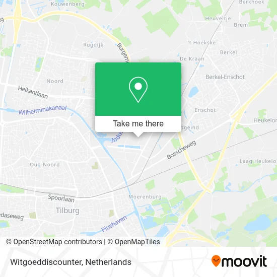 Witgoeddiscounter map