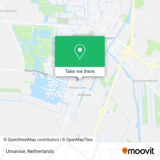Umanise map