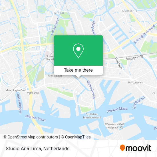 Studio Ana Lima map
