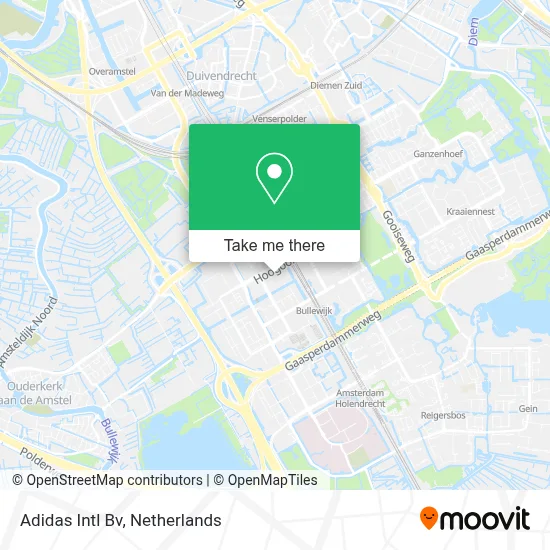 Adidas Intl Bv map
