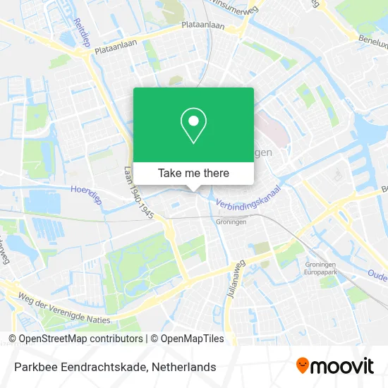 Parkbee Eendrachtskade map