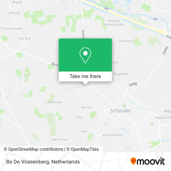 Bs De Vossenberg map