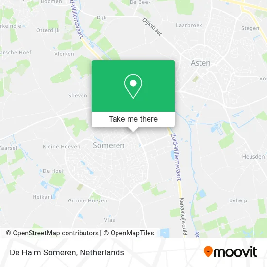 De Halm Someren map