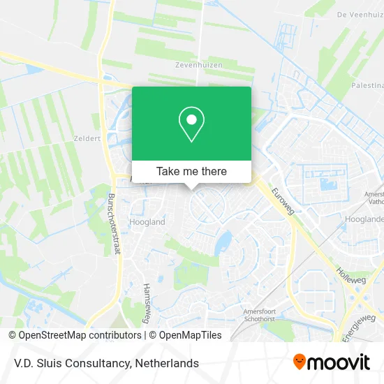 V.D. Sluis Consultancy map