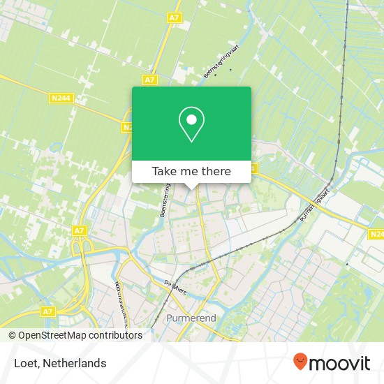 Loet map