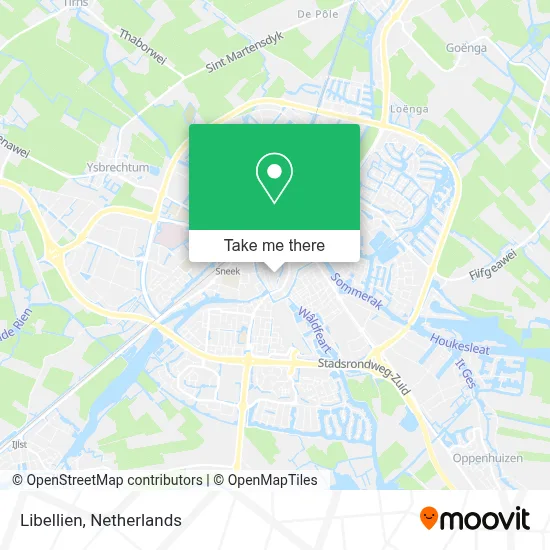 Libellien map