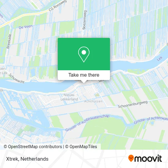 Xtrek map