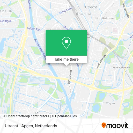 Utrecht - Apgen map