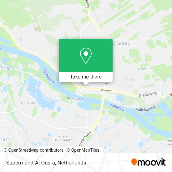 Supermarkt Al Ousra map