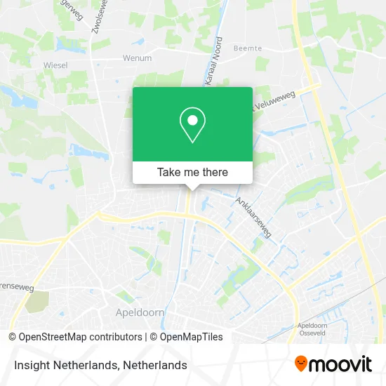 Insight Netherlands map