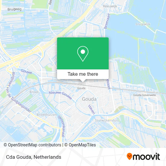 Cda Gouda Karte