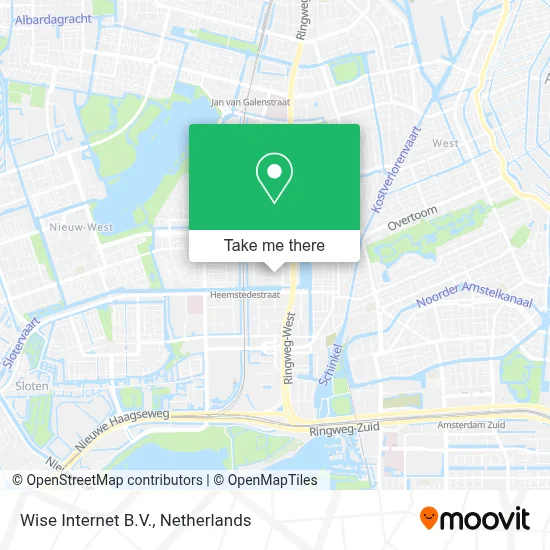 Wise Internet B.V. map