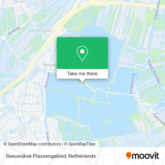 Reeuwijkse Plassengebied map