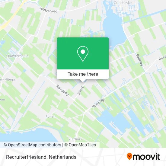 Recruiterfriesland map