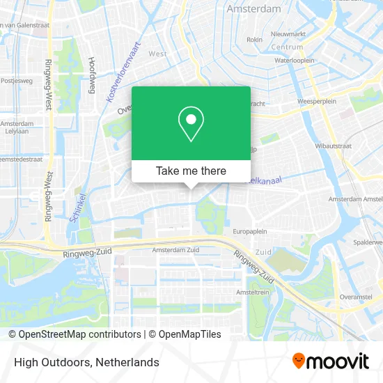 High Outdoors map